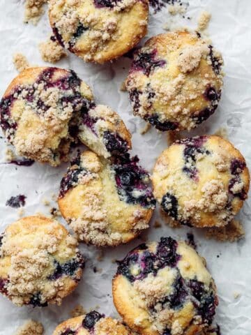 Blueberry Crumble Cake Cookies Recipe