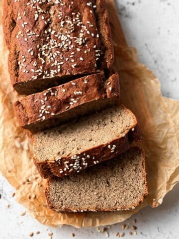Almond Flour Flaxseed Bread (Gluten-Free, Dairy-Free Option) Recipe