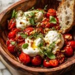 Roasted Garlic Tomato Caprese Recipe