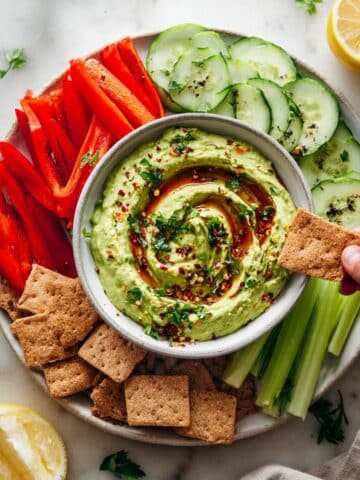 Green Goddess Hummus Recipe