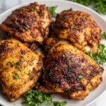 Air Fryer Spiced Chicken Thighs Recipe