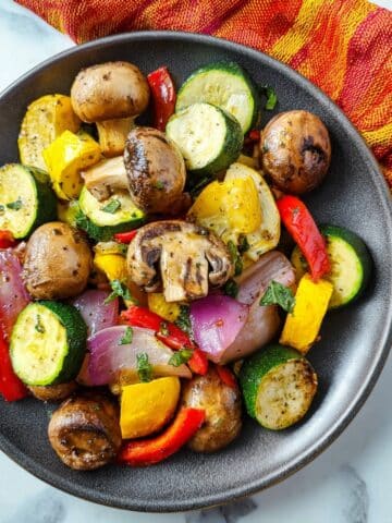 Air Fryer Roasted Vegetables Recipe
