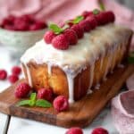 Raspberry Swirl Loaf Cake Recipe