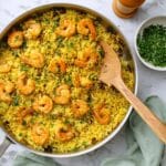 Shrimp and Spiced Basmati Rice Skillet Recipe