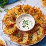 Crispy Baked Onion Rings with Parmesan and Spices Recipe