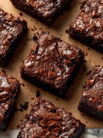 Flourless Almond Butter Brownies Recipe