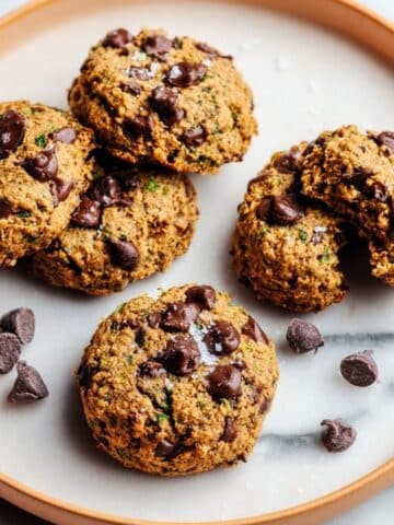 Vegan Banana Zucchini Breakfast Cookies Recipe