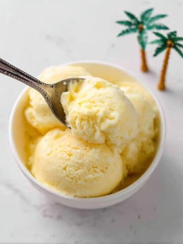 Pineapple Lime Sorbet Recipe