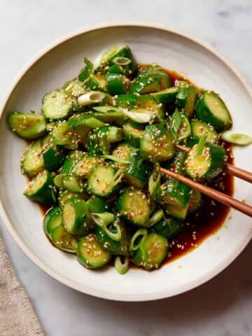 Spicy Asian Cucumber Salad Recipe