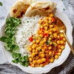 Coconut Harissa Chickpea Skillet Recipe