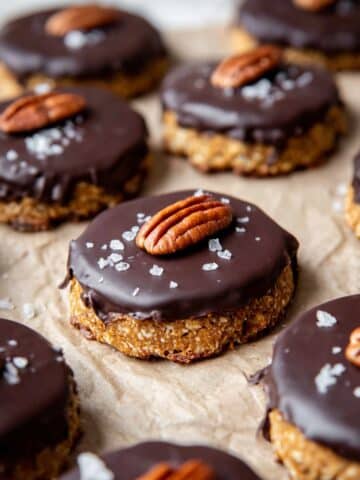 Vegan Chocolate Pecan Turtles Recipe