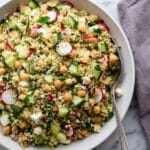 Mediterranean Chickpea Millet Salad Recipe