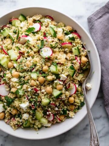 Mediterranean Chickpea Millet Salad Recipe