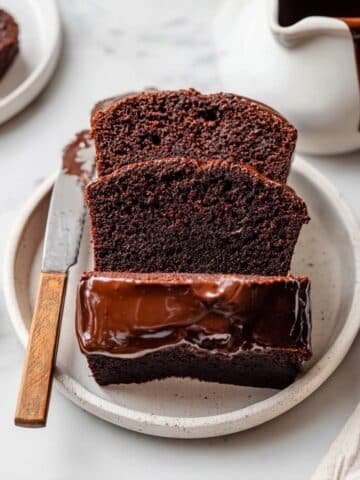 Chocolate Loaf Cake with Rich Cocoa Glaze Recipe