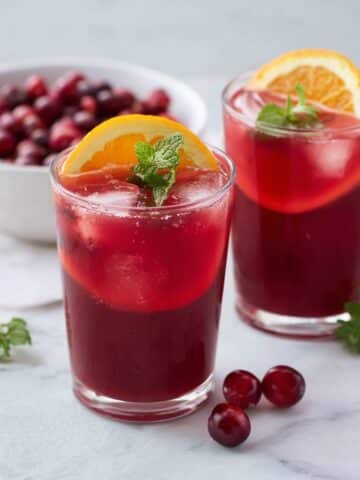 Cranberry Mocktail Recipe
