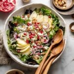 Pomegranate Pear Salad with Walnuts Recipe