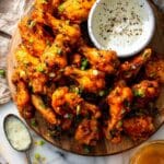 Roasted Honey Buffalo Chicken Wings Recipe