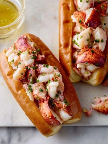 Warm and Buttery Lobster Rolls Recipe