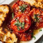 Quick Grilled Tomatoes with Garlic Drizzle Recipe