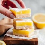 Vegan Gluten-Free Lemon Bars Recipe