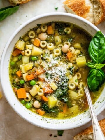 Spring Minestrone Soup Recipe