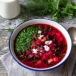 Vegetarian Ukrainian Borscht Recipe