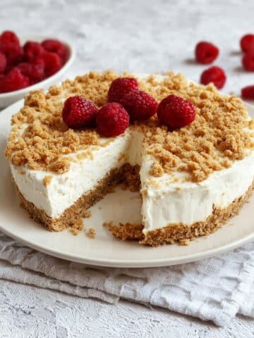 Cheesecake with Crumb Topping Recipe