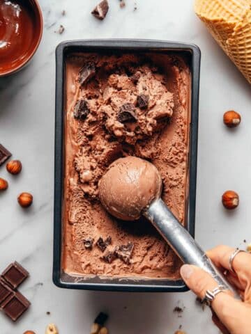Vegan Nutella Ice Cream Recipe