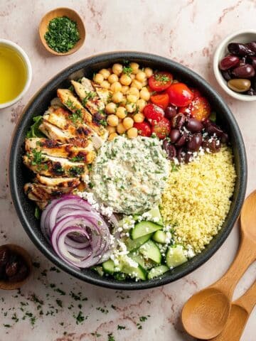 Mediterranean Chicken Bowl Recipe