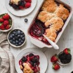Mixed Berry Cobbler Recipe