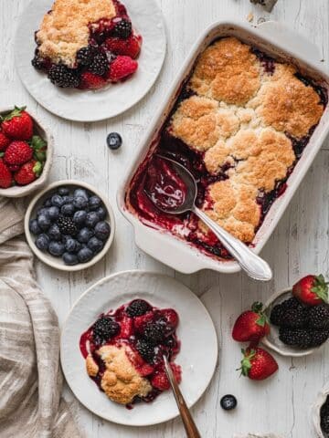 Mixed Berry Cobbler Recipe
