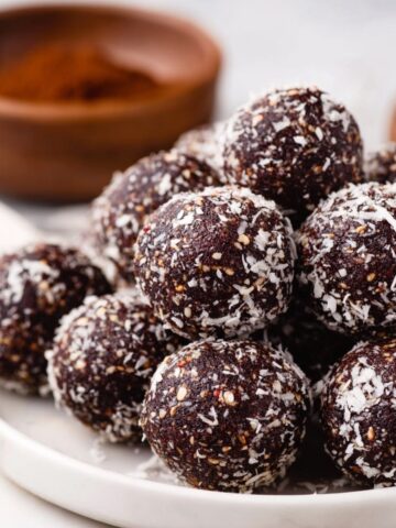 Chocolate Coconut Nut Balls Recipe