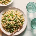 Lady Pea Salad with Fresh Herbs and Lemon Dressing Recipe