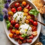 Marinated Cherry Tomatoes with Burrata Recipe