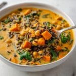 Vegan Creamy Wild Rice Soup Recipe