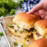 Philly Cheesesteak Sliders Recipe