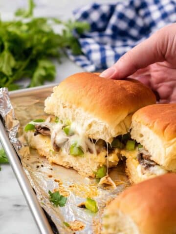 Philly Cheesesteak Sliders Recipe