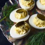 Dill Pickle Deviled Eggs Recipe