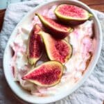 Honey Roasted Figs with Vanilla Ice Cream Recipe