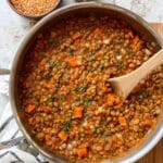 Spiced Lentils with Carrots Recipe