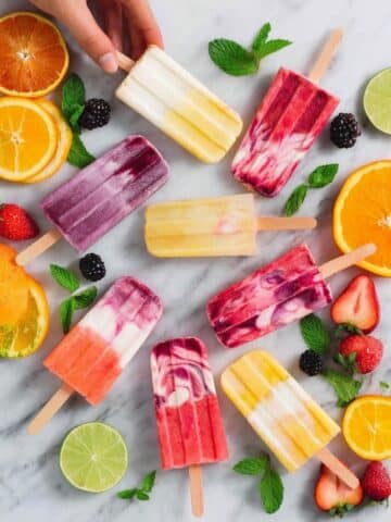 Healthy Homemade Fruit Popsicles Recipe