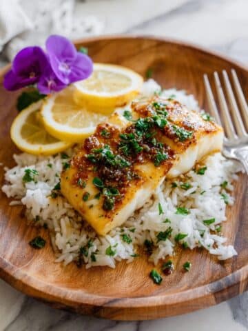 Lemon Butter Cod Recipe