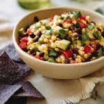 Black Bean & Corn Salad with Chipotle-Honey Vinaigrette Recipe