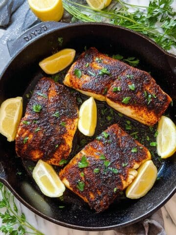 Cajun Blackened Cod Recipe