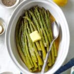 Slow Cooker Asparagus with Lemon and Butter Recipe