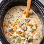 Crock Pot Chicken Wild Rice Soup Recipe