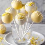 Lemon Cake Pops Recipe