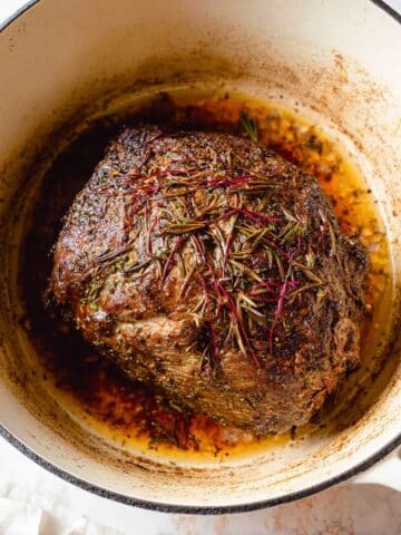 Roasted Boneless Leg of Lamb with Roasted Potatoes and Carrots Recipe