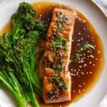 Honey Garlic Salmon (5 Ingredients, 15 Minutes) Recipe