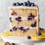 Lemon Blueberry Layer Cake Recipe